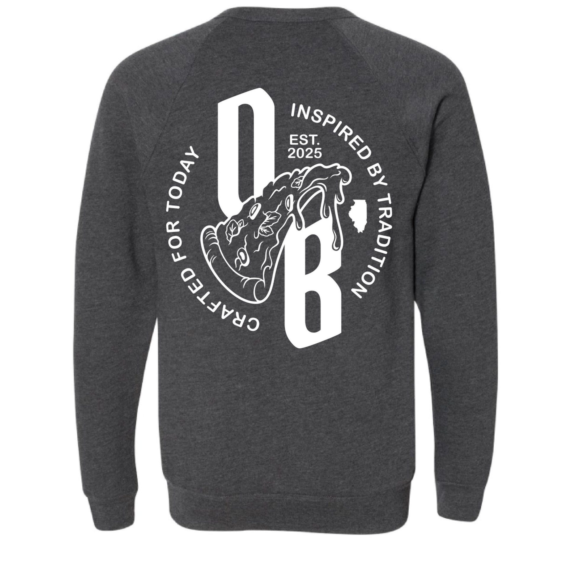 GREY ACID FLEECE - BACK