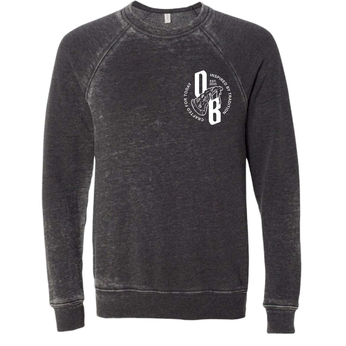 GREY ACID FLEECE - FRONT