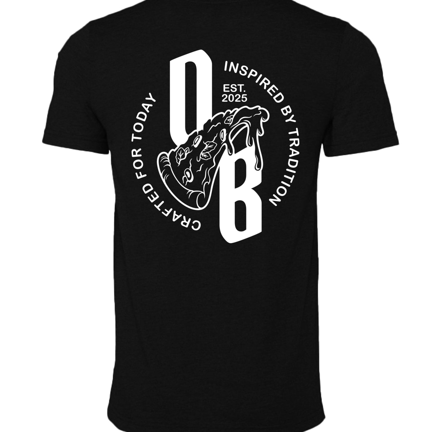 BLACK HEATHER - 3001CVC - BACK