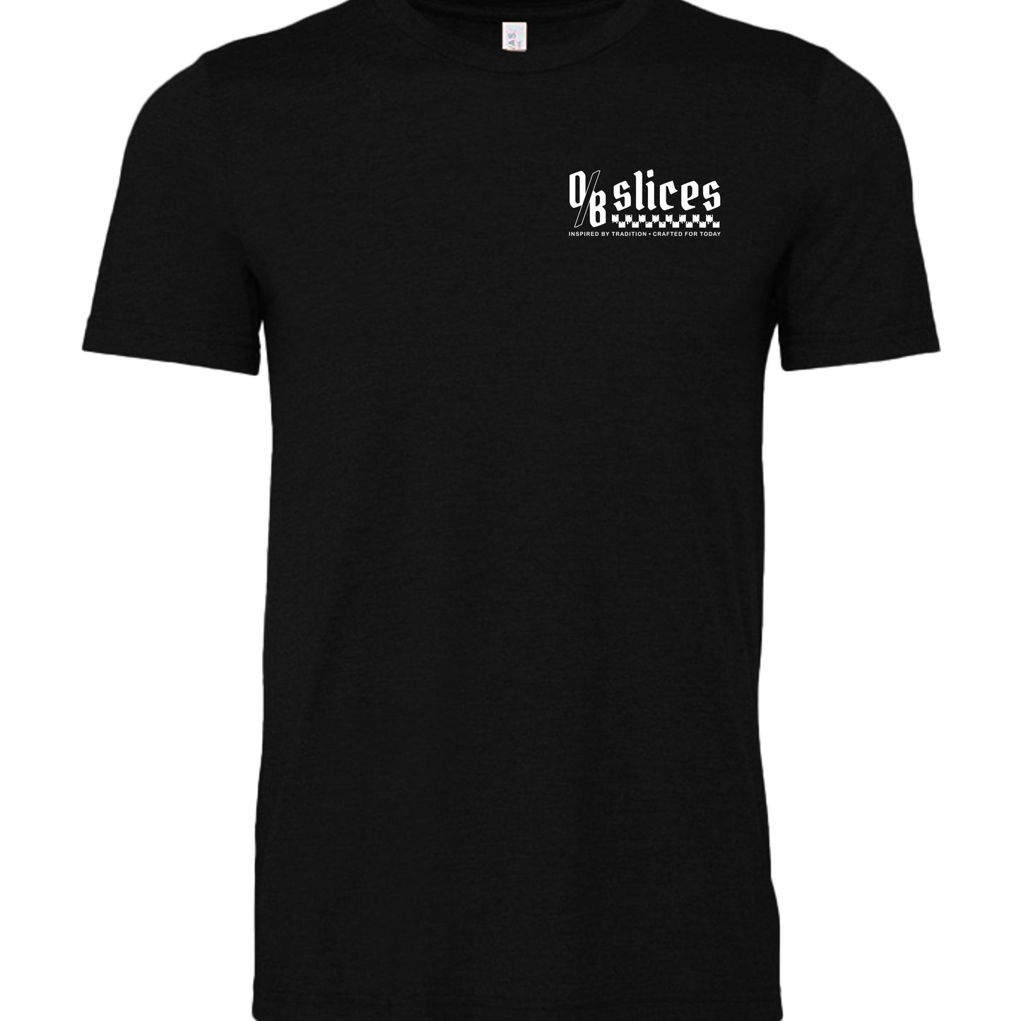 BLACK HEATHER - 3001CVC - FRONT