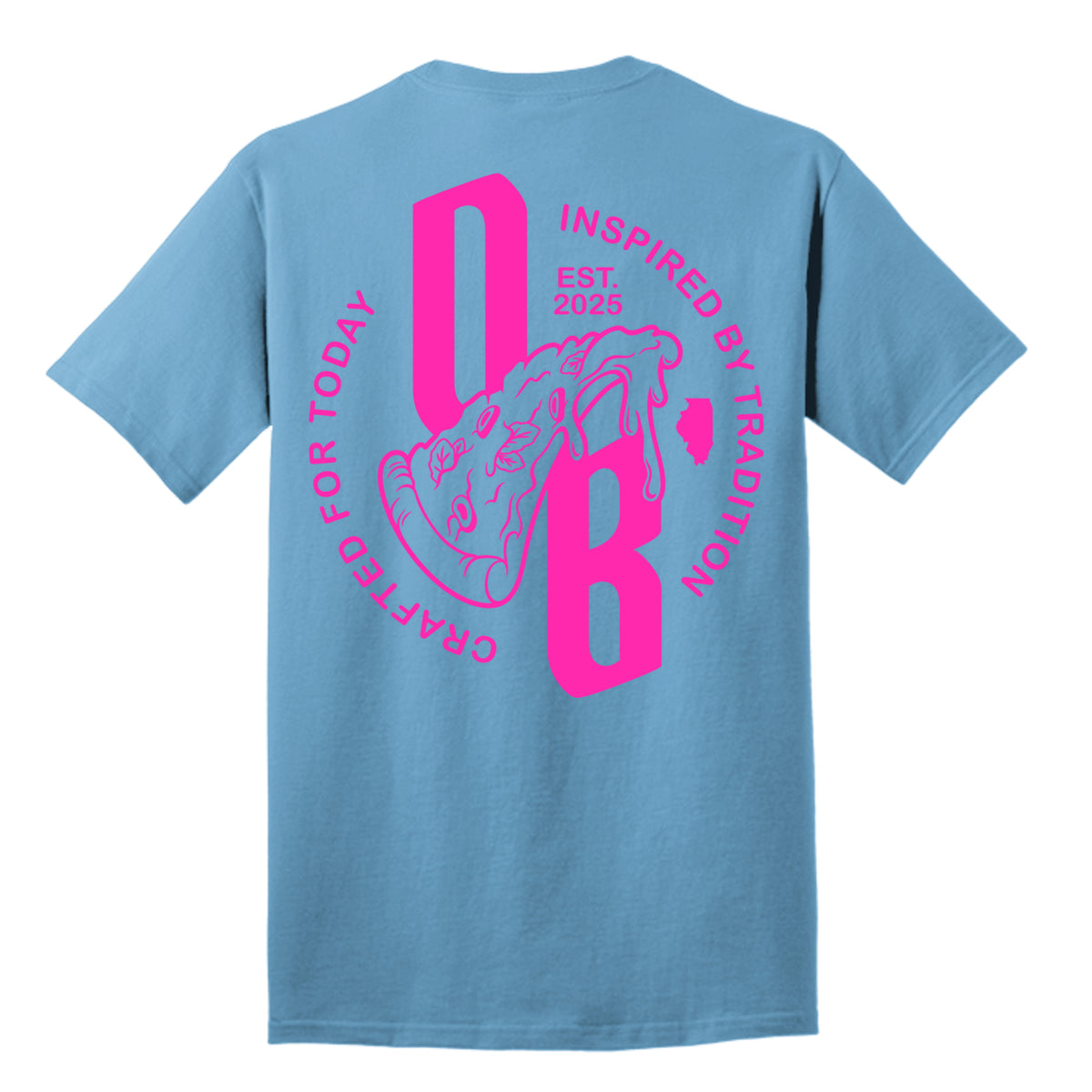 Aquatic Blue - PC54T - BACK