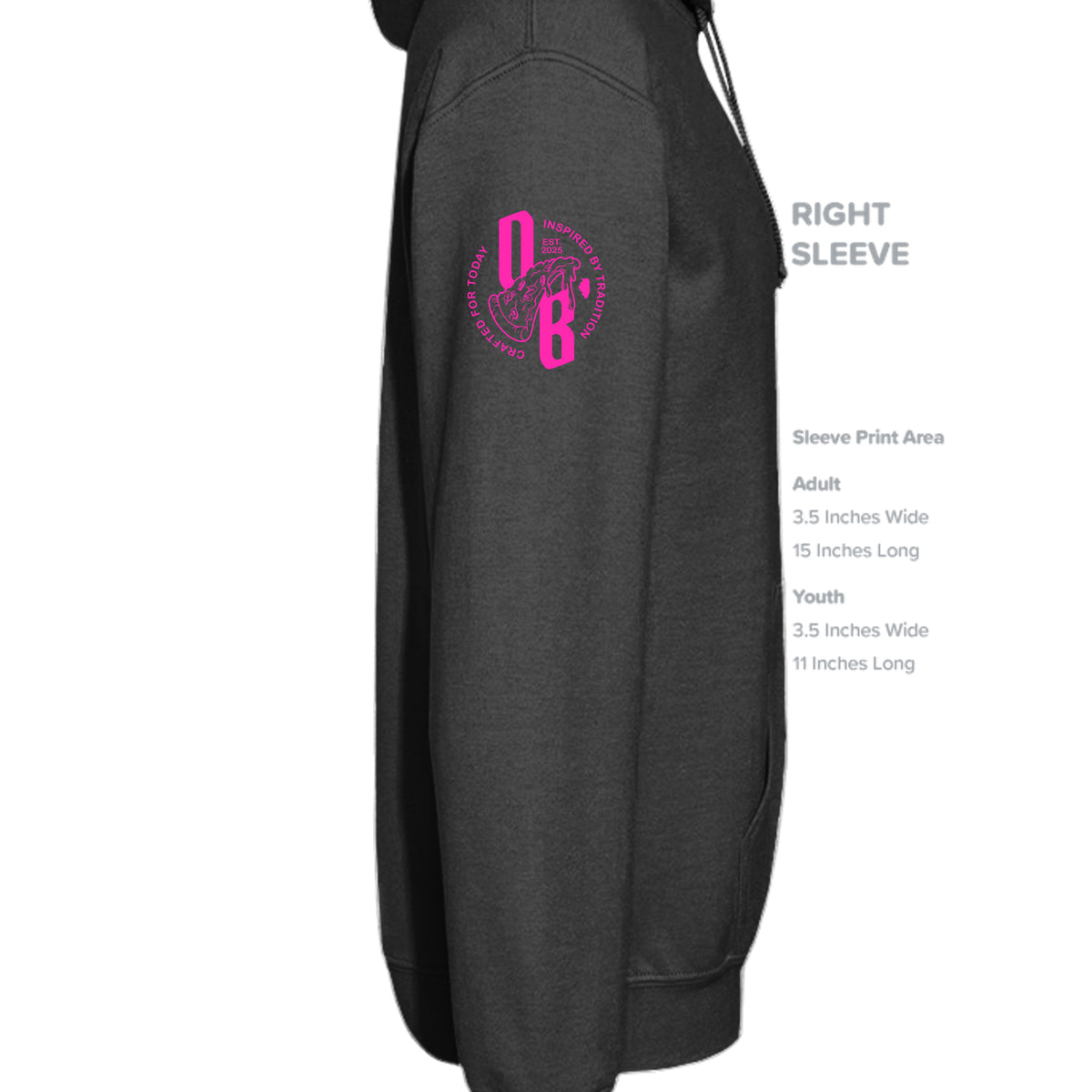 Jet Black - PC90HT - SLEEVE_RIGHT