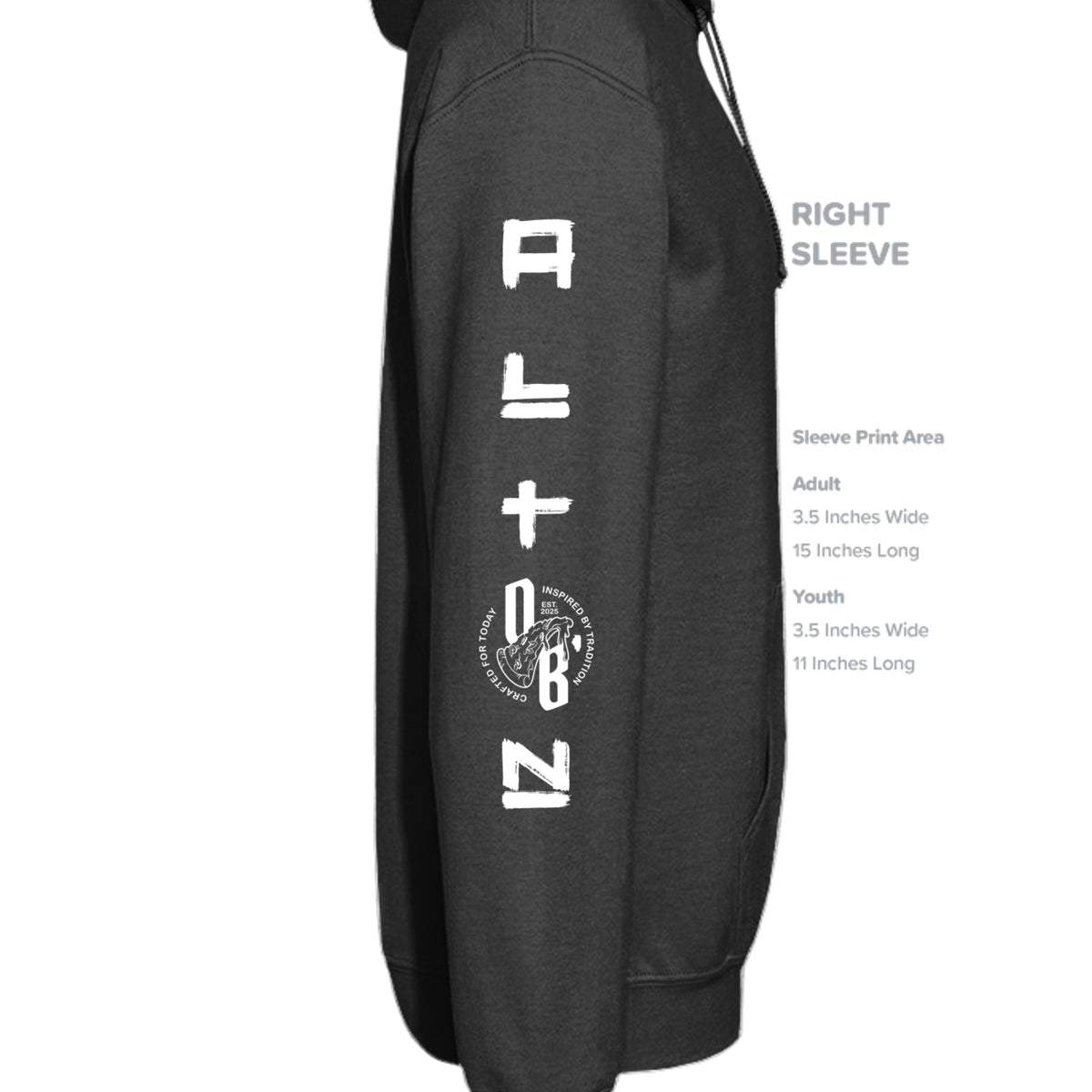Jet Black - PC90HT - SLEEVE_RIGHT