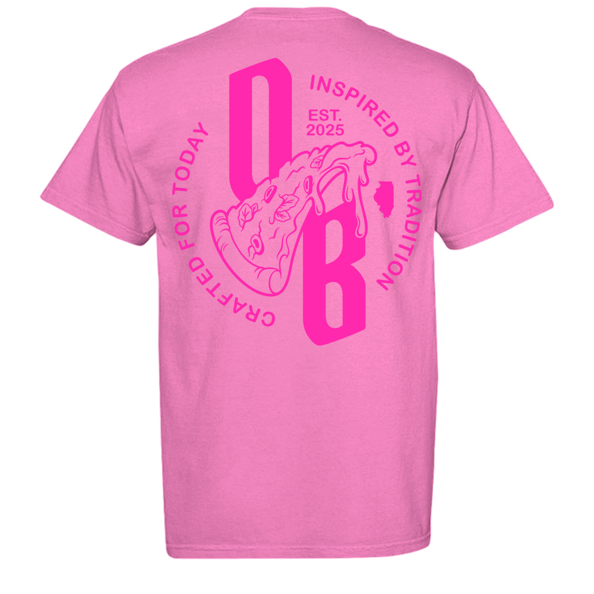 NEON PINK - C1717 - BACK